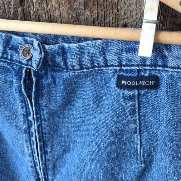 VTG 90s Woolrich Denim Maxi Skirt, 16 - Picture 5 of 5